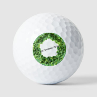 Balles De Golf Cercle de trèfle personnalisé avec image de logo