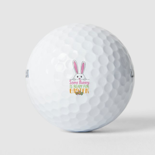 Balles De Golf Certains lapins sont prêts pour les oeufs de lapin (Devant)