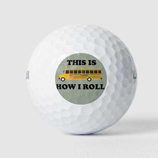 Balles De Golf C'Est Comme Ça Que Je Fais Rouler Un Conducteur De (Devant)