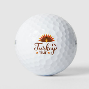 Balles De Golf C'est l'heure de la dinde. Drôle lettre de citatio
