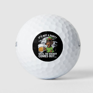 Balles De Golf C'est Pas Une Fête Jusqu'à Wiener Bière Irlandaise