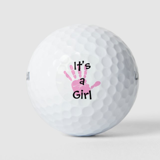 Balles De Golf C'est une fille (Devant)