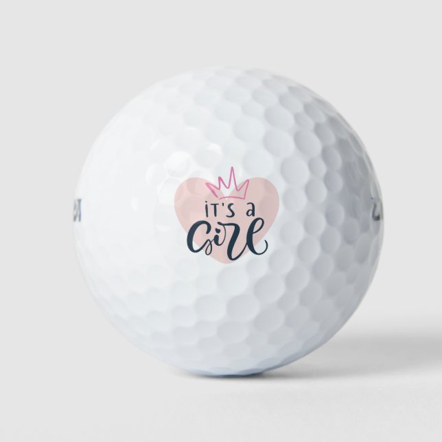Balles De Golf C'est une fille (Devant)