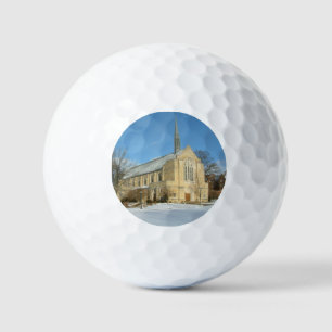Balles De Golf Chapelle Harbison en hiver au Grove City College