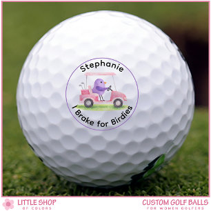 Balles De Golf Chariot de golf rose Je freine pour les bébés oise