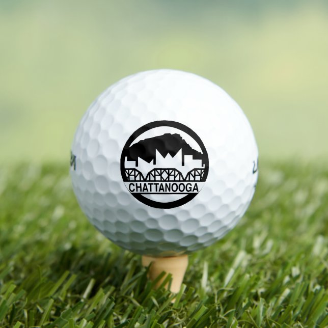 Balles De Golf Chattanooga Tennessee (T-shirt Insitu)