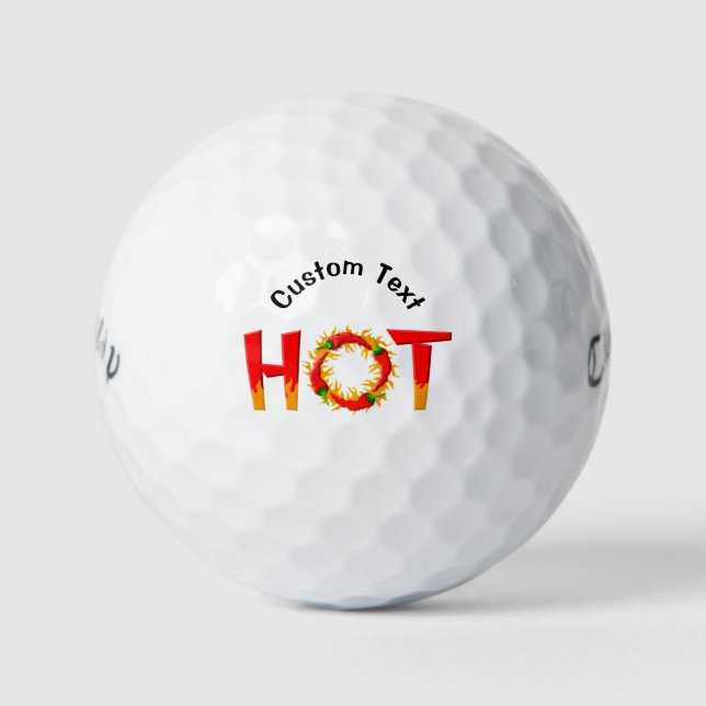 BALLES DE GOLF CHAUD (Devant)