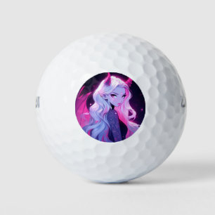 Balles De Golf Chaud rose Anime Girl Succubus Koakuma Little Devi