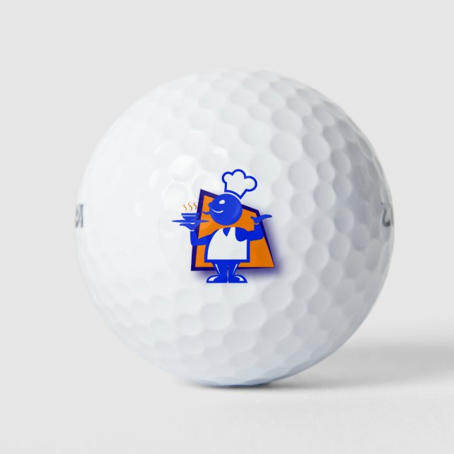 Balles De Golf Chef (Devant)