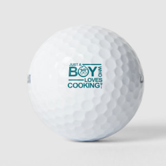 Balles De Golf Chef ! Cuisinez ! Cuisine ! Cadeau pour cuisiniers