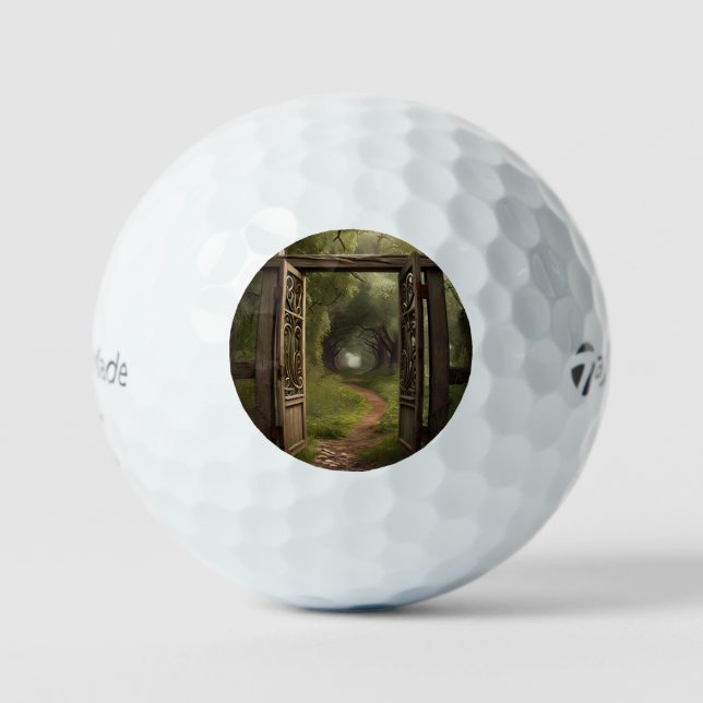 Balles De Golf "Chemin moins parcouru" (Recto)
