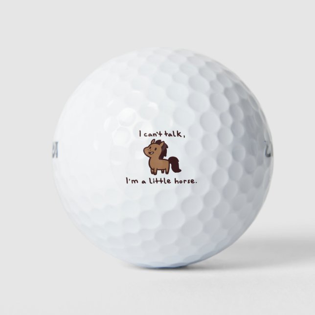 Balles De Golf cheval (Devant)