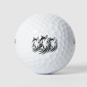 Balles De Golf Cheval noir