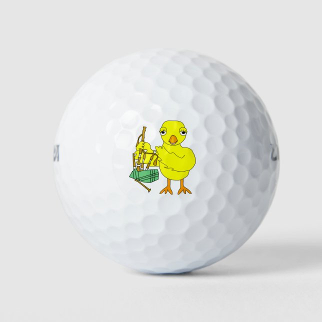 Balles De Golf Chick (Devant)