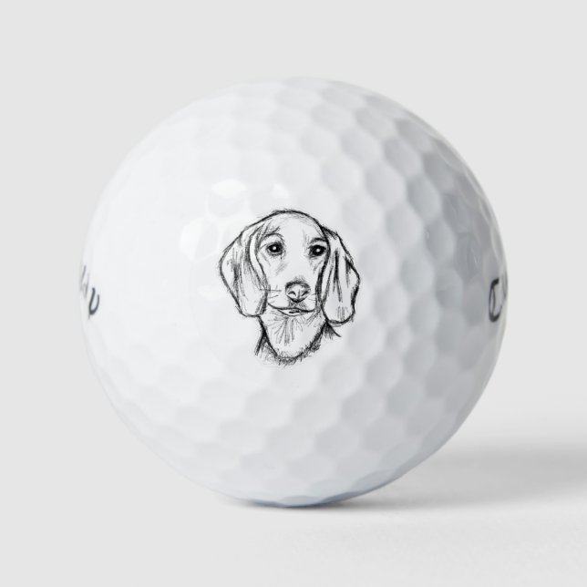 Balles De Golf Chien-chien dragon (Devant)