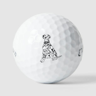 Balles De Golf Chien dalmate