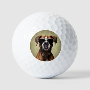 Balles De Golf Chien de boîte cool