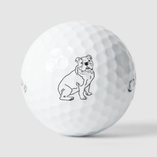 Balles De Golf Chien de taureau