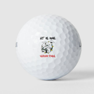 Balles De Golf Chien fou