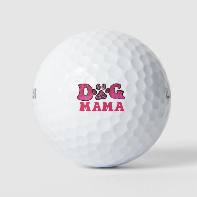 Balles De Golf Chien Mama-Pet-Funny (Devant)
