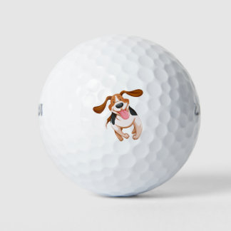 Balles De Golf Chien mignon
