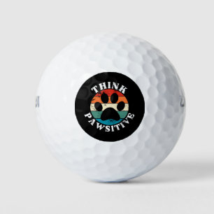 Balles De Golf Chien Paw Pawsitive