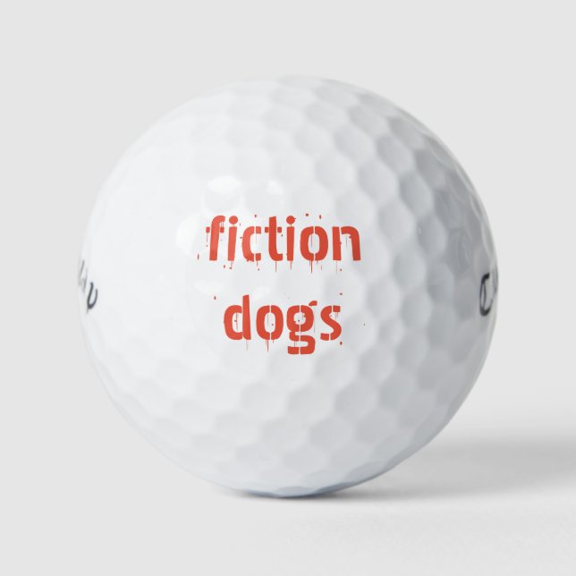 Balles De Golf chiens de fiction (Devant)