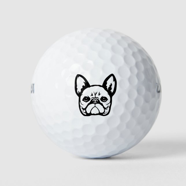 Balles De Golf Chiffre de taureau français (Devant)