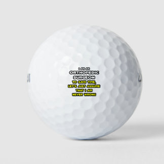 Balles De Golf Chirurgien orthopédique amusant T-shirts et cadeau