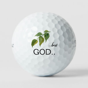 Balles De Golf Christian "...mais DIEU..." Foliage
