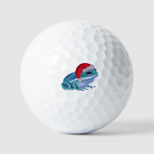 Balles De Golf Christmas frog (Recto)