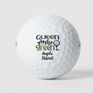 Balles De Golf Citation de la mignonne reine du golf vert