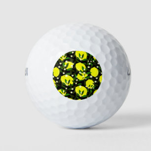 Balles De Golf citrons noirs