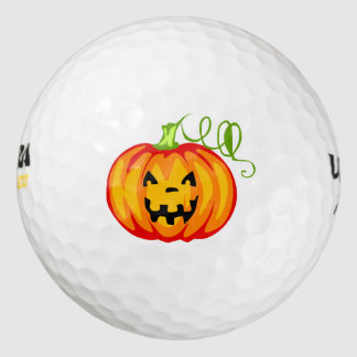 Balles De Golf Citrouille