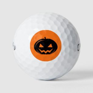Balles De Golf Citrouille noir