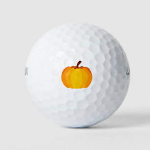 Balles De Golf Citrouille orange