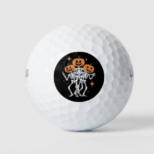 Balles De Golf Citrouille Skeleton Halloween Citrouille saison Éf