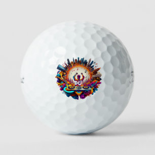Balles De Golf "City Symphony Design"