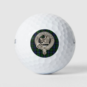 Balles De Golf Clan Campbell Crest et Breadalbane Tartan