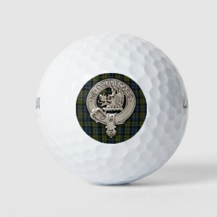 Balles De Golf Clan Campbell Crest & Tartan