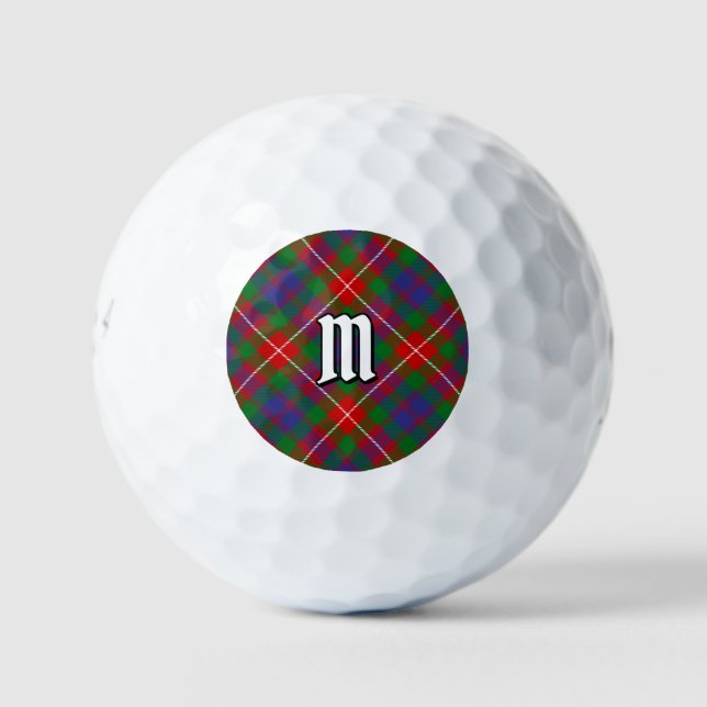 Balles De Golf Clan Fraser de Lovat Tartan (Devant)
