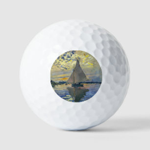 Balles De Golf Claude Monet - Voilier au Petit-Gennevilliers