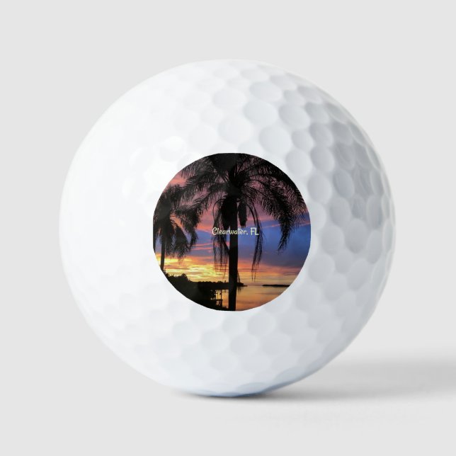 Balles De Golf Clearwater, Floride photo paysage, (Recto)