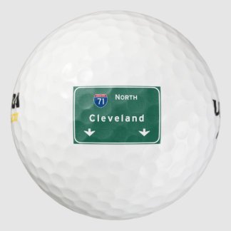 Balles De Golf Cleveland Ohio oh Autoroute Interstate Freeway :