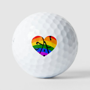 Balles De Golf Coeur gay