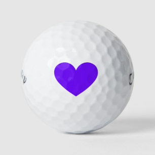 Balles De Golf Coeur pourpre