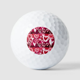 Balles De Golf Coeurs Valentines Jour Mug Coupes de papier Candy 