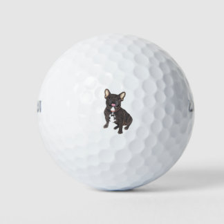 Balles De Golf Collection Black French Bulldog