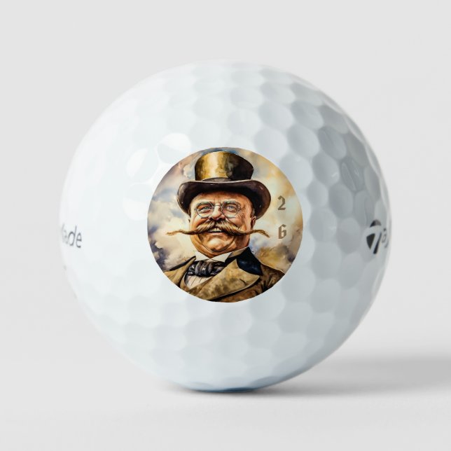 Balles De Golf Collection présidentielle (Recto)