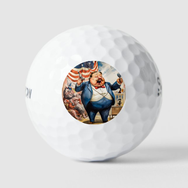 Balles De Golf Collection présidentielle (Recto)
